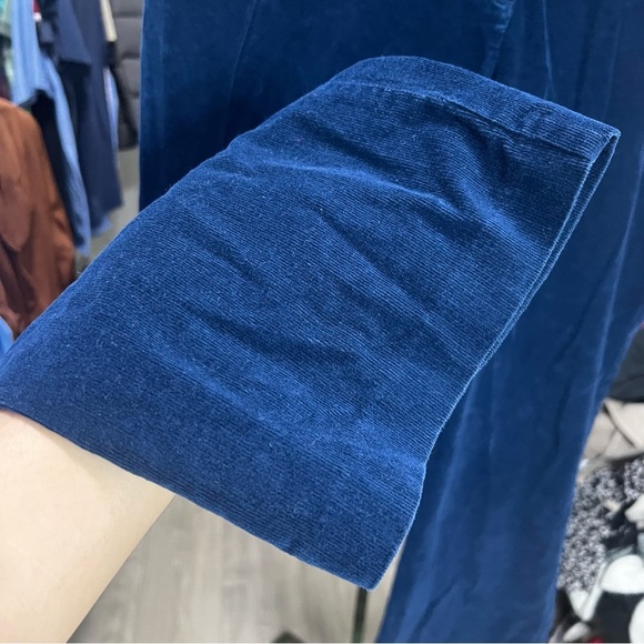 NORTHERN REFLECTIONS  Corduroy Blue Wide Leg Pants Casual 36x38 Essential Slim - Picture 5 of 8